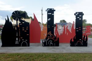 Lyrics Landscapes and Lintels - Leeton Public Art Trail - Accommodation NSW